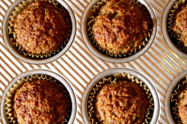 W1 Banana Walnut Muffin